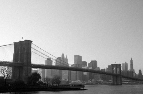 New York city bridge